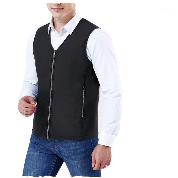 men's vests intelligent temperature control electric vest heating clothes self charging full body warm jacket ves1, Black;white
men's vests intelligent temperature control electric vest heating clothes self charging full body warm jacket ves1, Black;white