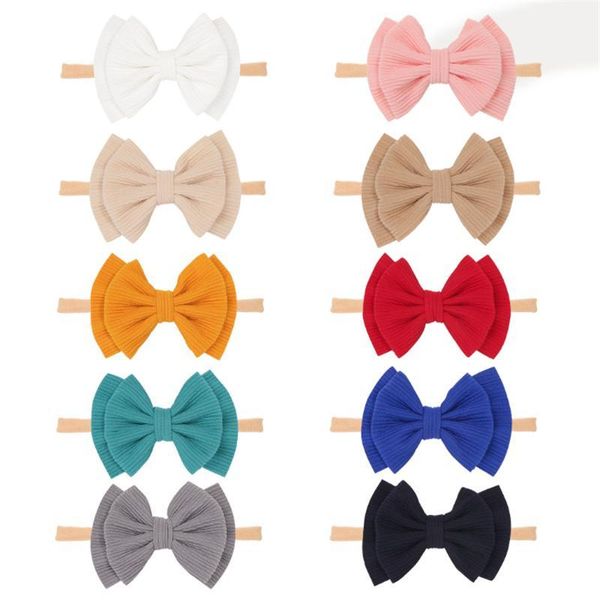10pcs/lot large double layer hair bow headband girls 2020 nylon hairbands kids solid elastic headbands hair accessories1, Slivery;white
10pcs/lot large double layer hair bow headband girls 2020 nylon hairbands kids solid elastic headbands hair accessories1, Slivery;white