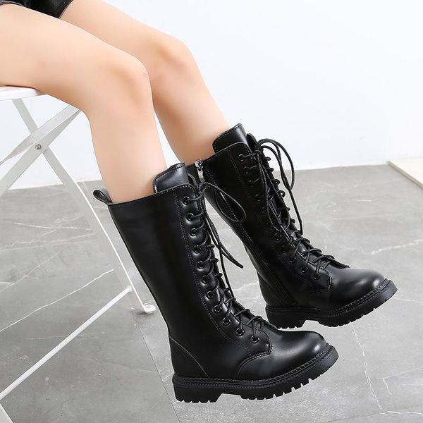 boots autumn winter girls black fashion size 27-37 big motorcycle casual comfortable children' shoes, Black;grey
boots autumn winter girls black fashion size 27-37 big motorcycle casual comfortable children' shoes, Black;grey