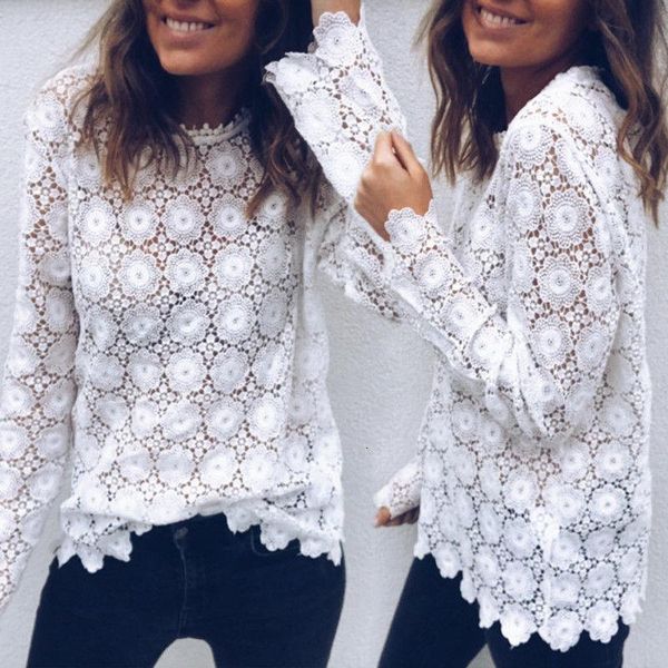 2018 seller women fashion lace white t shirt long sleeve patchwork slim ladies casual round neck
2018 seller women fashion lace white t shirt long sleeve patchwork slim ladies casual round neck
