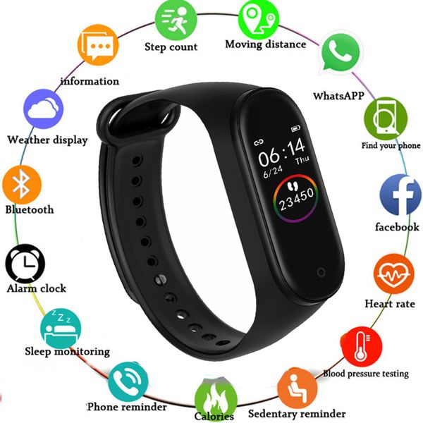 m4 smart bracelet fitness activity tracker heart rate monitor tracker blood pressure wristband call message reminder band
m4 smart bracelet fitness activity tracker heart rate monitor tracker blood pressure wristband call message reminder band