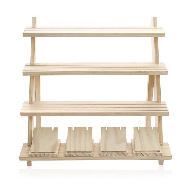 new jewelry display tray pendant earrings rings display blocks wood jewelry holder 4 layers, Pink;blue
new jewelry display tray pendant earrings rings display blocks wood jewelry holder 4 layers, Pink;blue