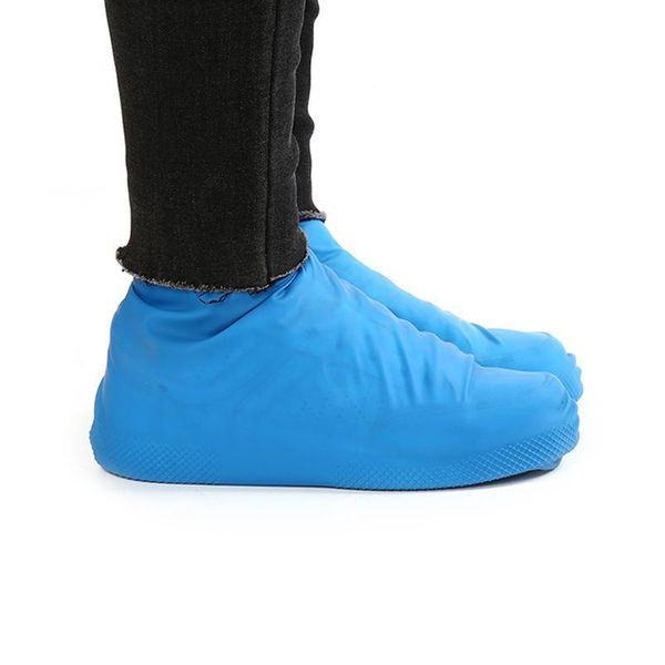 1pair anti rain emulsion shoe cover portable reusable thick sole waterproof foot wear travel accessories protective jllynh
1pair anti rain emulsion shoe cover portable reusable thick sole waterproof foot wear travel accessories protective jllynh