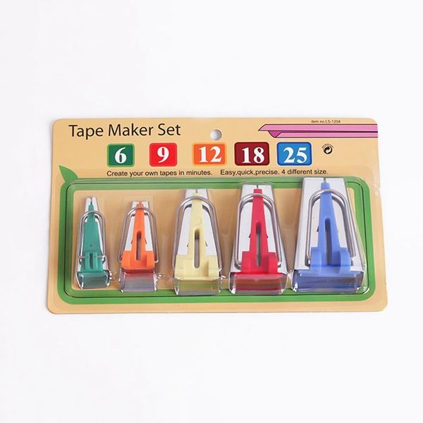 sewing notions & tools 5pcs/set 6/9/12/18/25mm bias tape makers fabric binding maker diy making for quilting accessories supplies, Black
sewing notions & tools 5pcs/set 6/9/12/18/25mm bias tape makers fabric binding maker diy making for quilting accessories supplies, Black