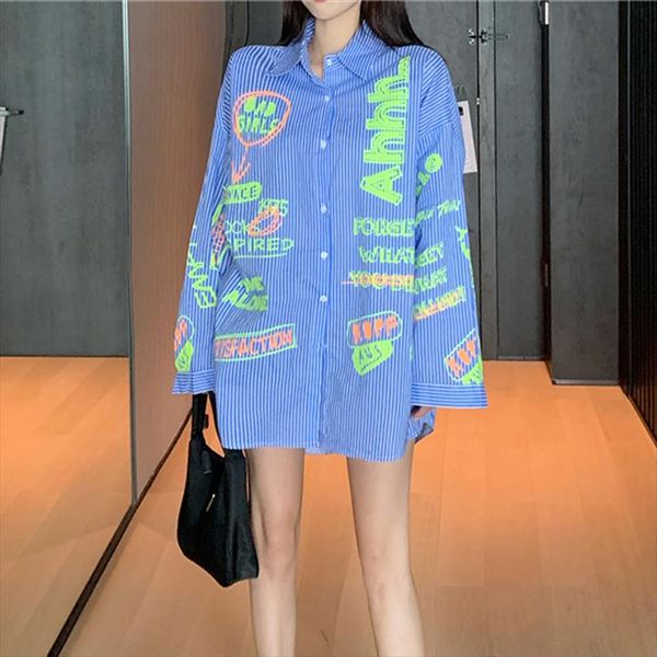 graffiti ink print stripe long sleeve shirts 2020 women fashion hip hop casual oversized streetwear male punk rock, White
graffiti ink print stripe long sleeve shirts 2020 women fashion hip hop casual oversized streetwear male punk rock, White