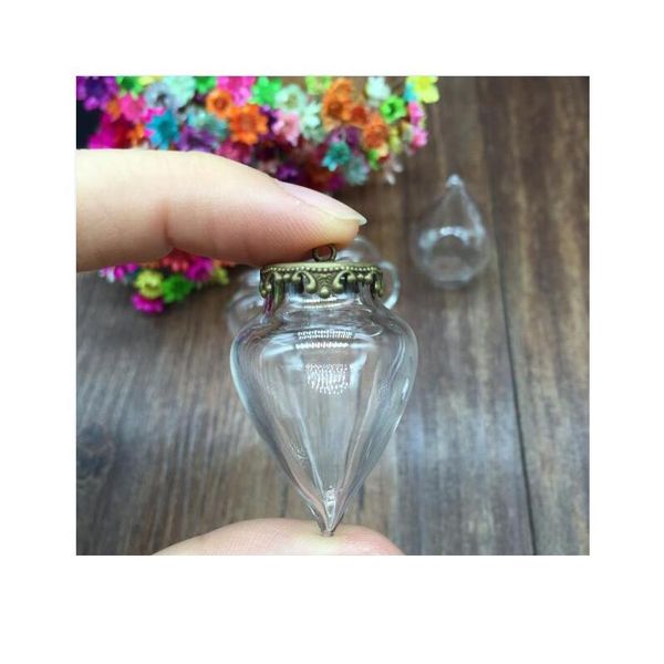 50set/lot 38*15mm wishing glass vials pendant water drop shape glass bottle with 15mm crown setting base charms jewelry bbybwz, Black
50set/lot 38*15mm wishing glass vials pendant water drop shape glass bottle with 15mm crown setting base charms jewelry bbybwz, Black