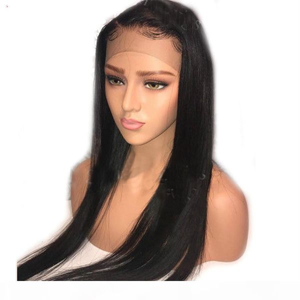 lace front human hair wig for glueless virgin unprocessed black women lacefront wigs peruvian straight preplucked with baby hair, Black;brown
lace front human hair wig for glueless virgin unprocessed black women lacefront wigs peruvian straight preplucked with baby hair, Black;brown