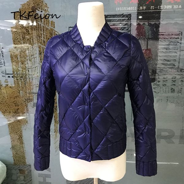 womens bomber jackets light thin style spring autumn female fashion coats warm duck down v-neck ladies short jacket coat 201126, Black;brown
womens bomber jackets light thin style spring autumn female fashion coats warm duck down v-neck ladies short jacket coat 201126, Black;brown