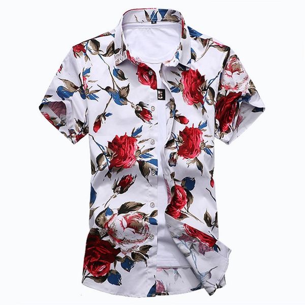 summer trend men's floral shirts cotton short sleeve casual hawaii shirt male stretch breathable slim fit social shirt man -6xl, White;black
summer trend men's floral shirts cotton short sleeve casual hawaii shirt male stretch breathable slim fit social shirt man -6xl, White;black