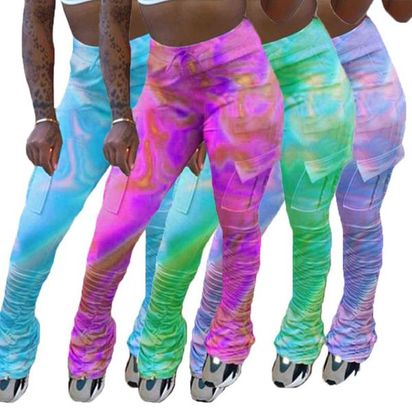 women's pants & capris 2021 women fashion sport joggers elastic fall bell bottom flare trousers printed pleated flared, Black;white
women's pants & capris 2021 women fashion sport joggers elastic fall bell bottom flare trousers printed pleated flared, Black;white