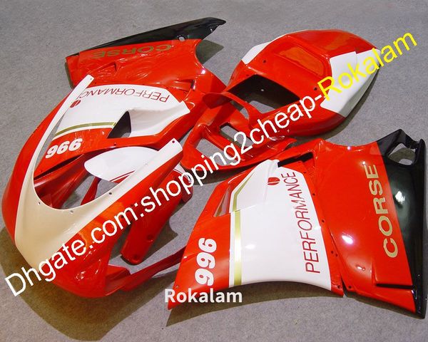 for ducati 748 996 916 998 motorbike popular bodywork fairing shell motorcycle aftermarket kit 1996 ~2002 (injection molding)
for ducati 748 996 916 998 motorbike popular bodywork fairing shell motorcycle aftermarket kit 1996 ~2002 (injection molding)