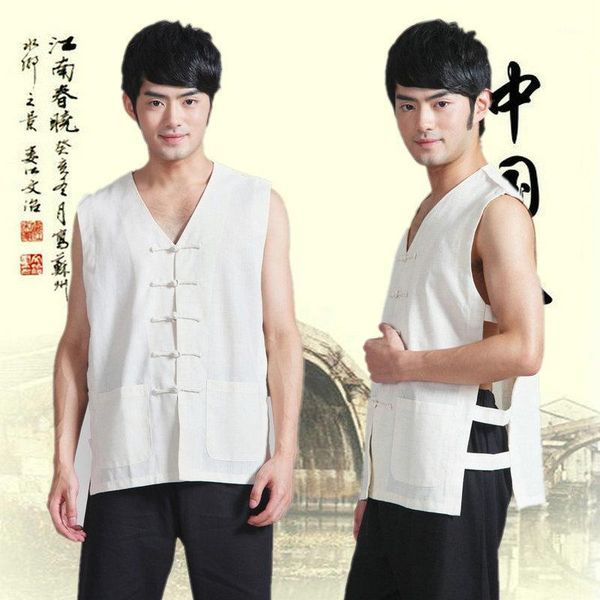 sleeveless chinese traditional jacket male chinese ancient uniform male tang suit tai chi jacket wushu clothing 891, Red
sleeveless chinese traditional jacket male chinese ancient uniform male tang suit tai chi jacket wushu clothing 891, Red