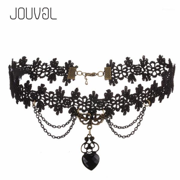 jouval gothic chokers collar black lace neck choker necklace vintage victorian women chocker steampunk jewelry sale1, Golden;silver
jouval gothic chokers collar black lace neck choker necklace vintage victorian women chocker steampunk jewelry sale1, Golden;silver