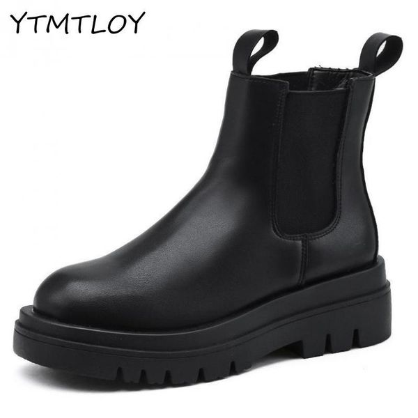 2020 new thick bottom ankle boots for women black leather platform casual ladies shoes round toe boots 34-43
2020 new thick bottom ankle boots for women black leather platform casual ladies shoes round toe boots 34-43