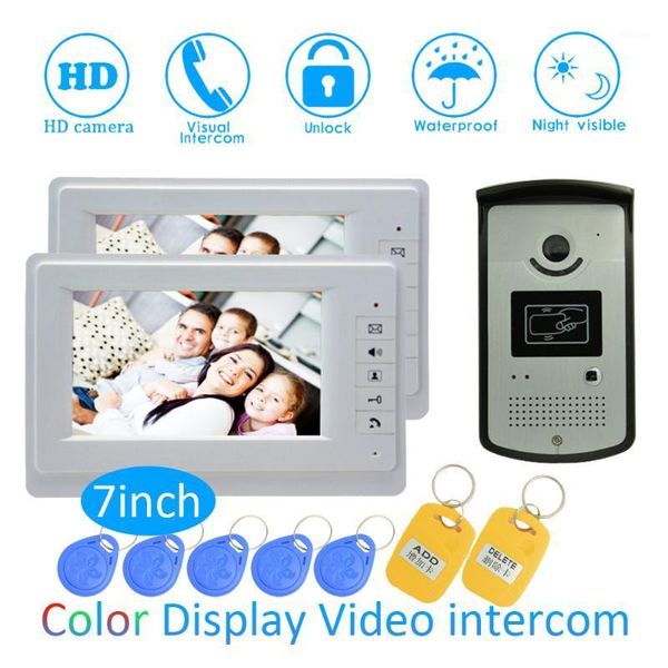 new smart home control 7 inch display 1 to 2 door bell wired video door phone system hd waterproof camera release1
new smart home control 7 inch display 1 to 2 door bell wired video door phone system hd waterproof camera release1