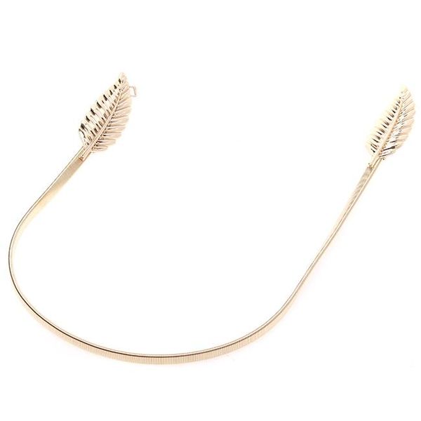 belts golden silver leaves chain belt waist elasticity women's fashion stylish metal clothes dress decoration, Black;brown
belts golden silver leaves chain belt waist elasticity women's fashion stylish metal clothes dress decoration, Black;brown