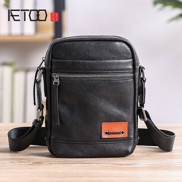 aetoo male leather casual vertical small cross bag, trendy simple head cowhide men's bag, shoulder bag
aetoo male leather casual vertical small cross bag, trendy simple head cowhide men's bag, shoulder bag