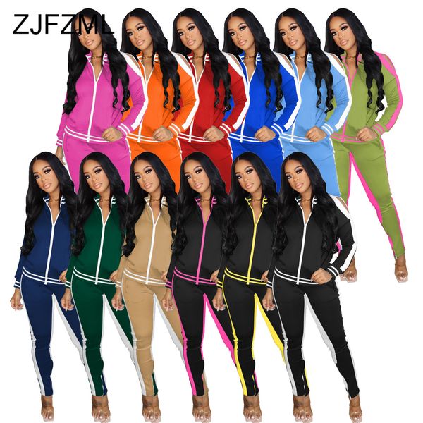 women's tracksuits two piece pants set lady jacket outfits stripe cold shoulder zipper for woman sweat suit desinger tracksuit sport jo, Gray
women's tracksuits two piece pants set lady jacket outfits stripe cold shoulder zipper for woman sweat suit desinger tracksuit sport jo, Gray