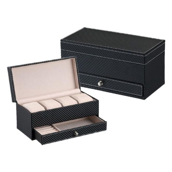 2 layer watch jewelry box watch bracelet jewelry earrings storage display organize storage box, Pink;blue
2 layer watch jewelry box watch bracelet jewelry earrings storage display organize storage box, Pink;blue