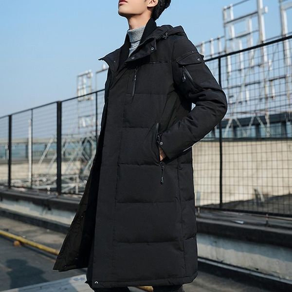 winter coats men more long handsome new 2020 hooded popular logo knee-length coat, Black
winter coats men more long handsome new 2020 hooded popular logo knee-length coat, Black