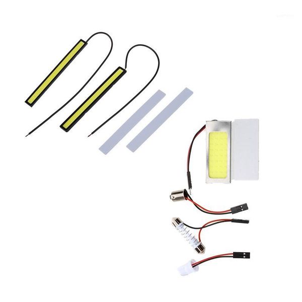 1set light panel 36 cob led panel white dc 12v 2.5w + festoon module + t10 ba9s adapter & 2x 5w lamps decorative auto led dayt1
1set light panel 36 cob led panel white dc 12v 2.5w + festoon module + t10 ba9s adapter & 2x 5w lamps decorative auto led dayt1