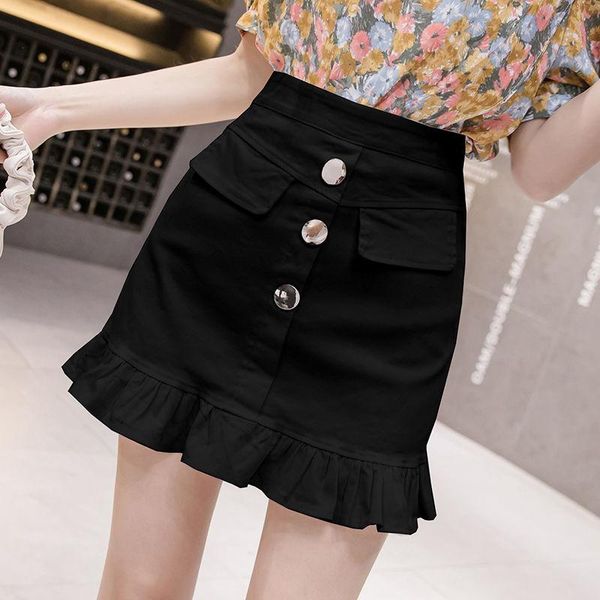 skirts denim fishtail skirt a- line summer flounced woman mujer faldas saias mulher, Black
skirts denim fishtail skirt a- line summer flounced woman mujer faldas saias mulher, Black