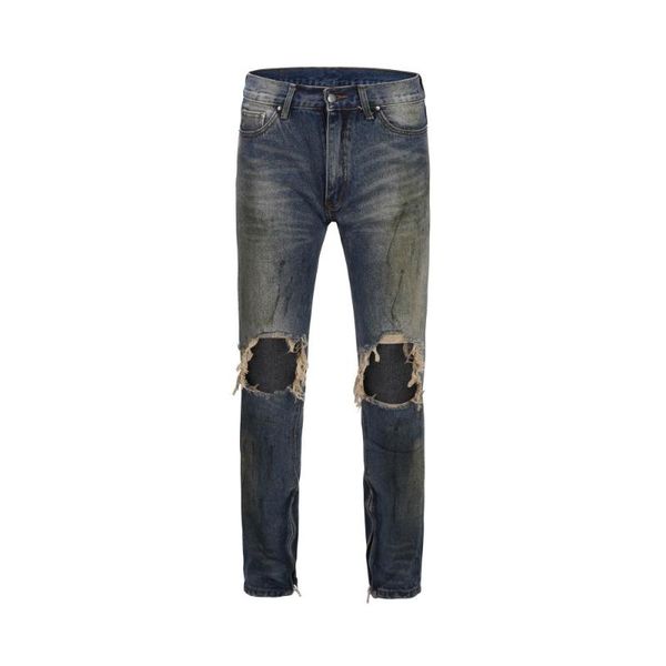 high street 2020 урожай мужская дыра байкер джинсы slim fit промытые твердые синие цветные джинсовые брюки joggers junny men zipper jeans, Blue
high street 2020 урожай мужская дыра байкер джинсы slim fit промытые твердые синие цветные джинсовые брюки joggers junny men zipper jeans, Blue