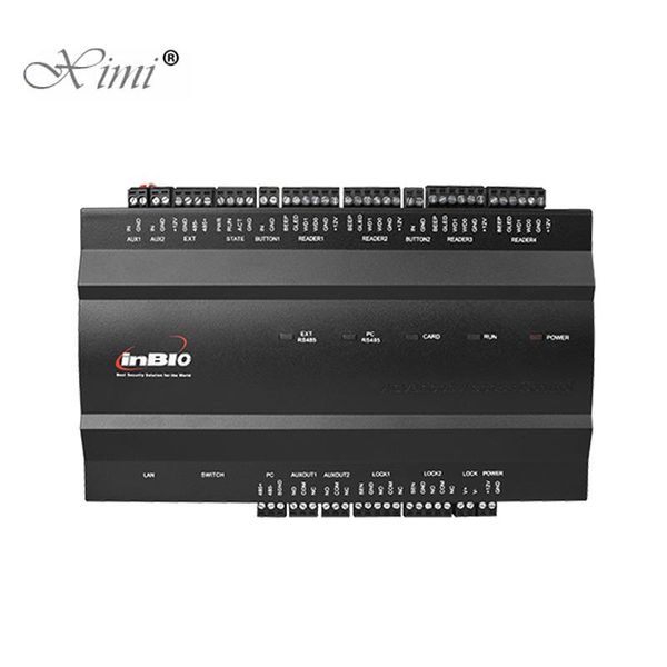 fingerprint access control biometric and card reader controller 4 doors panel inbio460 system with tcp/ip
fingerprint access control biometric and card reader controller 4 doors panel inbio460 system with tcp/ip