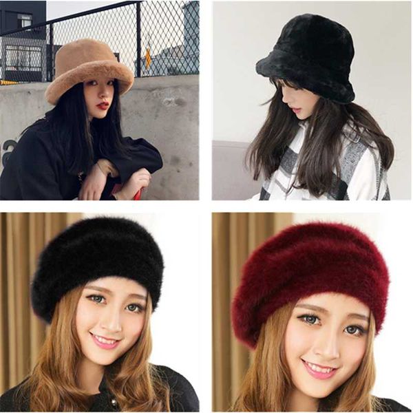 2021 new autumn and winter flat plush basin hat, women's solid color thickened warm fisherman's hat, british curled hat, Blue;gray
2021 new autumn and winter flat plush basin hat, women's solid color thickened warm fisherman's hat, british curled hat, Blue;gray