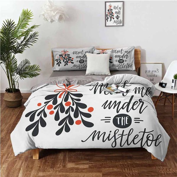 meet me under the mistletoe christmas themed modern phrase floralcartoon skin friendly three piece set
meet me under the mistletoe christmas themed modern phrase floralcartoon skin friendly three piece set