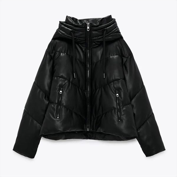 зима толстые parkas parkas женщины мода искусственные кожаные пальто женщины элегантные молния короткие хлопковые куртки женские женские, Black
зима толстые parkas parkas женщины мода искусственные кожаные пальто женщины элегантные молния короткие хлопковые куртки женские женские, Black