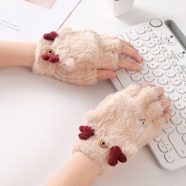 five fingers gloves korean style half finger adults autumn winter plush thicken cartoon elk shape solid color warm creative flip, Blue;gray
five fingers gloves korean style half finger adults autumn winter plush thicken cartoon elk shape solid color warm creative flip, Blue;gray