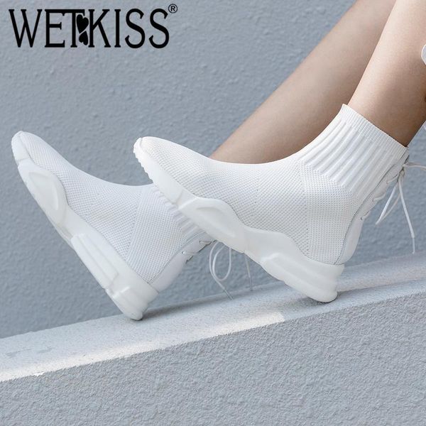 boots wetkiss knitting women sock boot round toe footwear stretch female cross tied casual platform autumn shoes woman 2021 white, Black
boots wetkiss knitting women sock boot round toe footwear stretch female cross tied casual platform autumn shoes woman 2021 white, Black