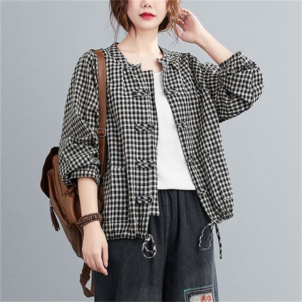 2021 new new autumn plus-size female retro chess of cotton and linen long goal toad jumper jacket h00187 2cm6, Black;brown
2021 new new autumn plus-size female retro chess of cotton and linen long goal toad jumper jacket h00187 2cm6, Black;brown