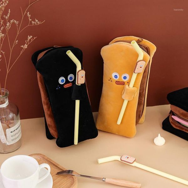 cosmetic bags & cases funny pencil case creative toast bread large capacity pupils soft plush students stationery box for girls1
cosmetic bags & cases funny pencil case creative toast bread large capacity pupils soft plush students stationery box for girls1