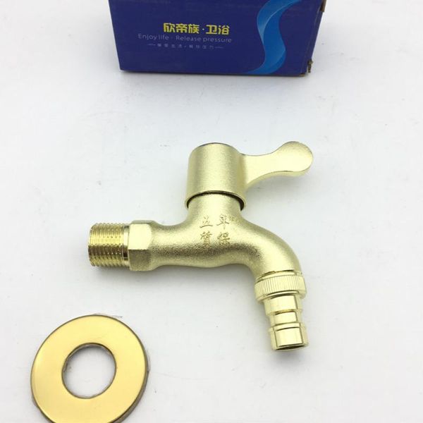 G1/2" All Copper Washing Machine Faucet Fast Faucet Small Copper Color Single Cold Mop Pool
G1/2" All Copper Washing Machine Faucet Fast Faucet Small Copper Color Single Cold Mop Pool