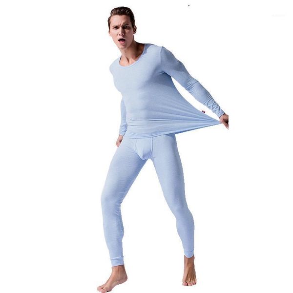male winter keep warm o-neck thermal underwear sets mens long johns solid undershirts trousers modal man legging masculina xxxl1, Black;white 
male winter keep warm o-neck thermal underwear sets mens long johns solid undershirts trousers modal man legging masculina xxxl1, Black;white