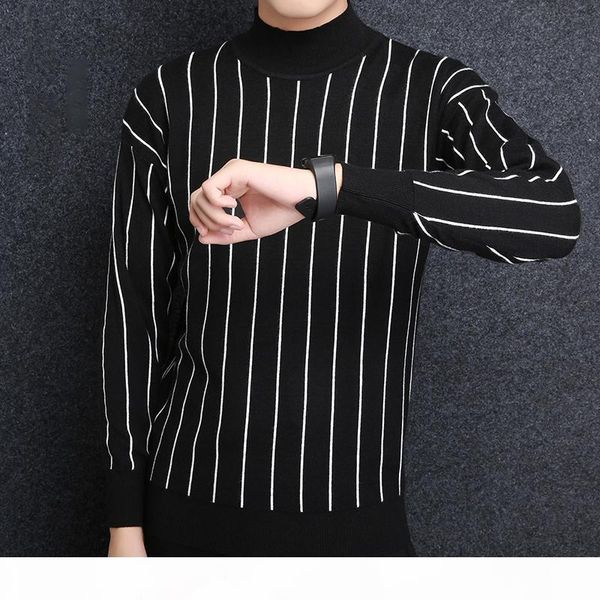 2018 new fashion brand sweater mens pullover striped slim fit jumpers knitting thick winter korean style casual clothing male, White;black
2018 new fashion brand sweater mens pullover striped slim fit jumpers knitting thick winter korean style casual clothing male, White;black