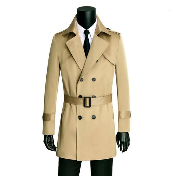 new designer fashion mens double-breasted trench coats autumn man long coat men clothes slim fit overcoat long sleeve spring1, Tan;black
new designer fashion mens double-breasted trench coats autumn man long coat men clothes slim fit overcoat long sleeve spring1, Tan;black