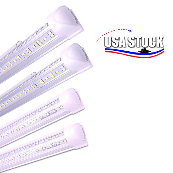 2021 v-shaped 8ft 144w integrated led t8 tube lights 2400mm super bright smd 6500k warm white/cold white ac 85-265v led glow lights
2021 v-shaped 8ft 144w integrated led t8 tube lights 2400mm super bright smd 6500k warm white/cold white ac 85-265v led glow lights