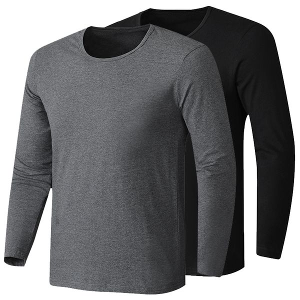 pack of 2pcs long-sleeve t-shirt men cotton solid tees male o neck causal fitness fashion mens t shirts summer 4xl 5xl kg-344, White;black
pack of 2pcs long-sleeve t-shirt men cotton solid tees male o neck causal fitness fashion mens t shirts summer 4xl 5xl kg-344, White;black