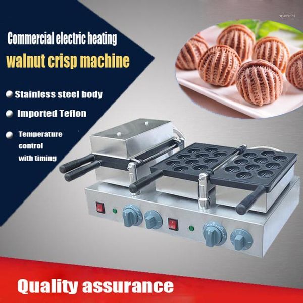 bread makers 1pc electric walnut sweet cake machine ;walnut crisp maker; commercial waffle maker non-stick cooking surface 220v/50hz1
bread makers 1pc electric walnut sweet cake machine ;walnut crisp maker; commercial waffle maker non-stick cooking surface 220v/50hz1