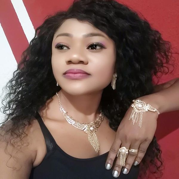 fani fashion dubai gold color bridal jewelry set nigerian wedding african rose gold necklace earrings bracelet ring jewelry set, Silver
fani fashion dubai gold color bridal jewelry set nigerian wedding african rose gold necklace earrings bracelet ring jewelry set, Silver