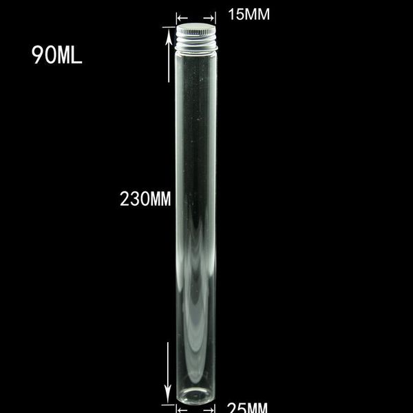 25x230mm empty glass flat base bottles with screw cap aluminum cover long glass bottles vials stand 90cc vase j jllxop
25x230mm empty glass flat base bottles with screw cap aluminum cover long glass bottles vials stand 90cc vase j jllxop