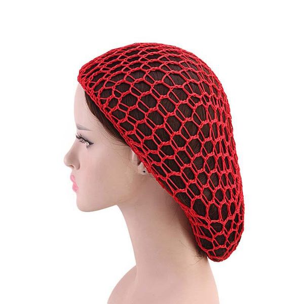 soild color hairnet women soft rayon crochet hairnet oversize knit hat cap girls snood hair net headbands lady hair accessories q bbyzqc 
soild color hairnet women soft rayon crochet hairnet oversize knit hat cap girls snood hair net headbands lady hair accessories q bbyzqc