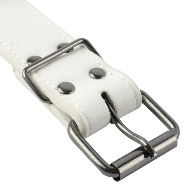 black spikes white leather dog harness collar and leash set heavy duty for boxer blac sqckli 
black spikes white leather dog harness collar and leash set heavy duty for boxer blac sqckli