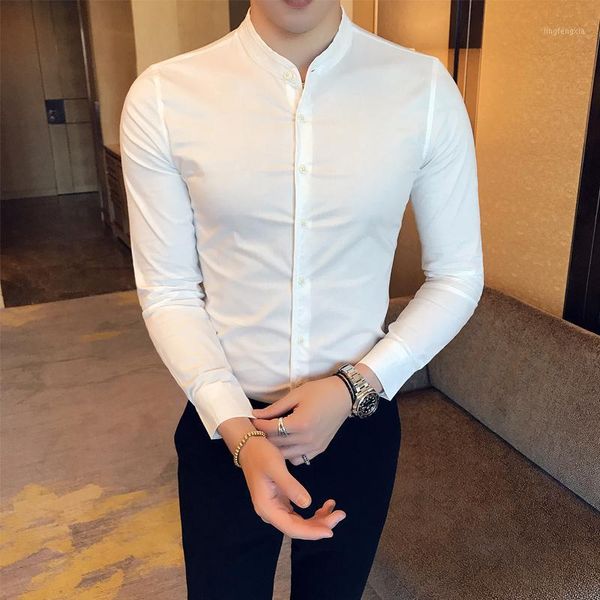 stand collar shirts mens chinese shirts summer mens fashion 2020 elegant formal plain mandarin collar clothing white1, White;black
stand collar shirts mens chinese shirts summer mens fashion 2020 elegant formal plain mandarin collar clothing white1, White;black