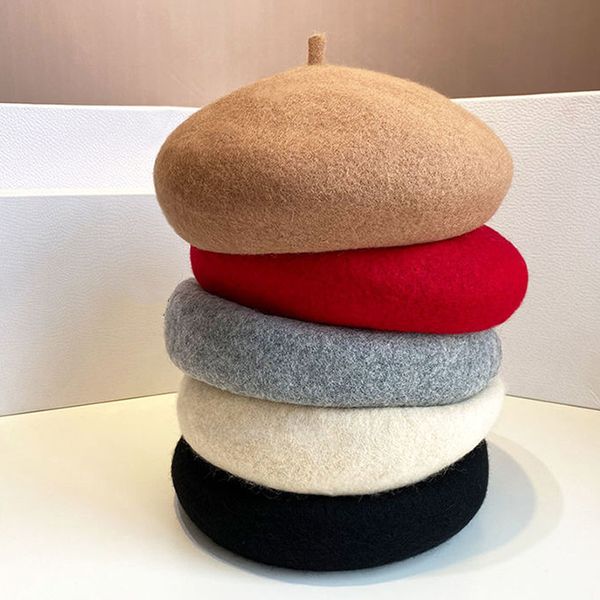 korean wool beret female outdoor autumn and winter literature and art grandmother hat british versatile painter hat retro bud hat, Blue;gray
korean wool beret female outdoor autumn and winter literature and art grandmother hat british versatile painter hat retro bud hat, Blue;gray