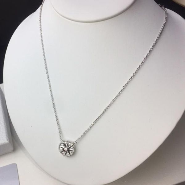 a gift rose gold 925 silver eight-pointed star fritillary compass necklace pendant for women designer fashion jewelry for woman
a gift rose gold 925 silver eight-pointed star fritillary compass necklace pendant for women designer fashion jewelry for woman