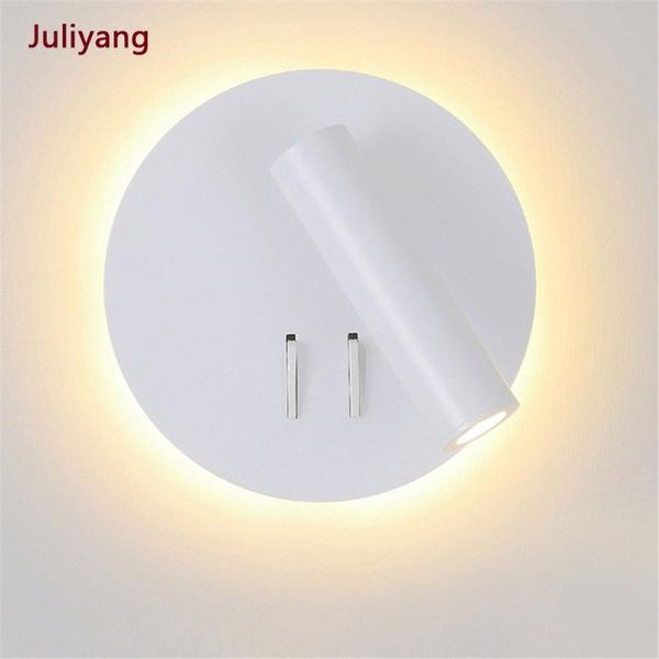 wall lamp 3w 8w light backlight 350 degree rotation adjustable el bedroom bedside study reading sconce with switch
wall lamp 3w 8w light backlight 350 degree rotation adjustable el bedroom bedside study reading sconce with switch